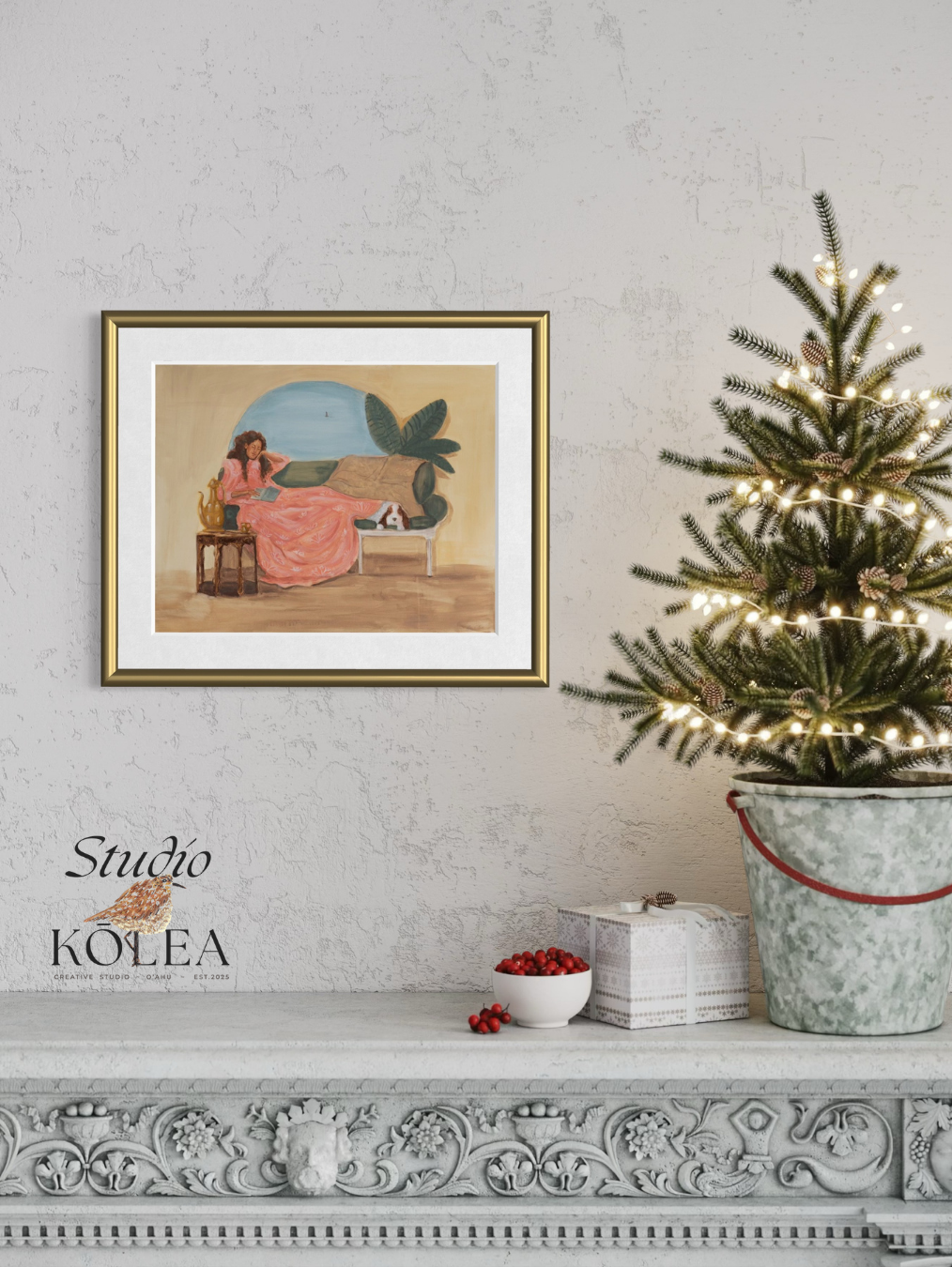 Resting in Mu‘umu‘u — Pink Dreams (Print Edition)