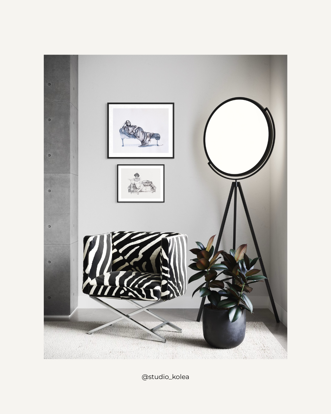 Resting in Muʻumuʻu — Print Set: Large + Medium