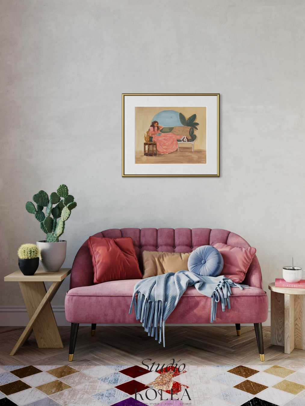 Resting in Mu‘umu‘u — Pink Dreams (Print Edition)