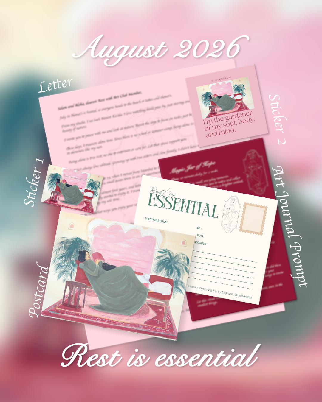 Rest with Art Mail Club