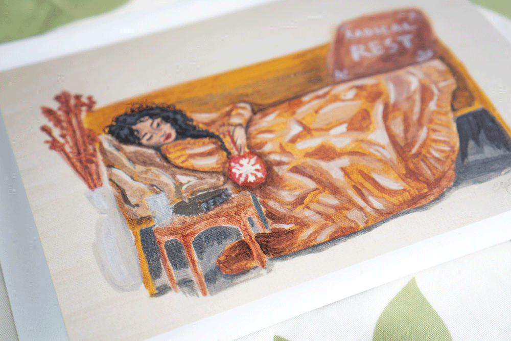 Resting in Muʻumuʻu — Greeting Cards