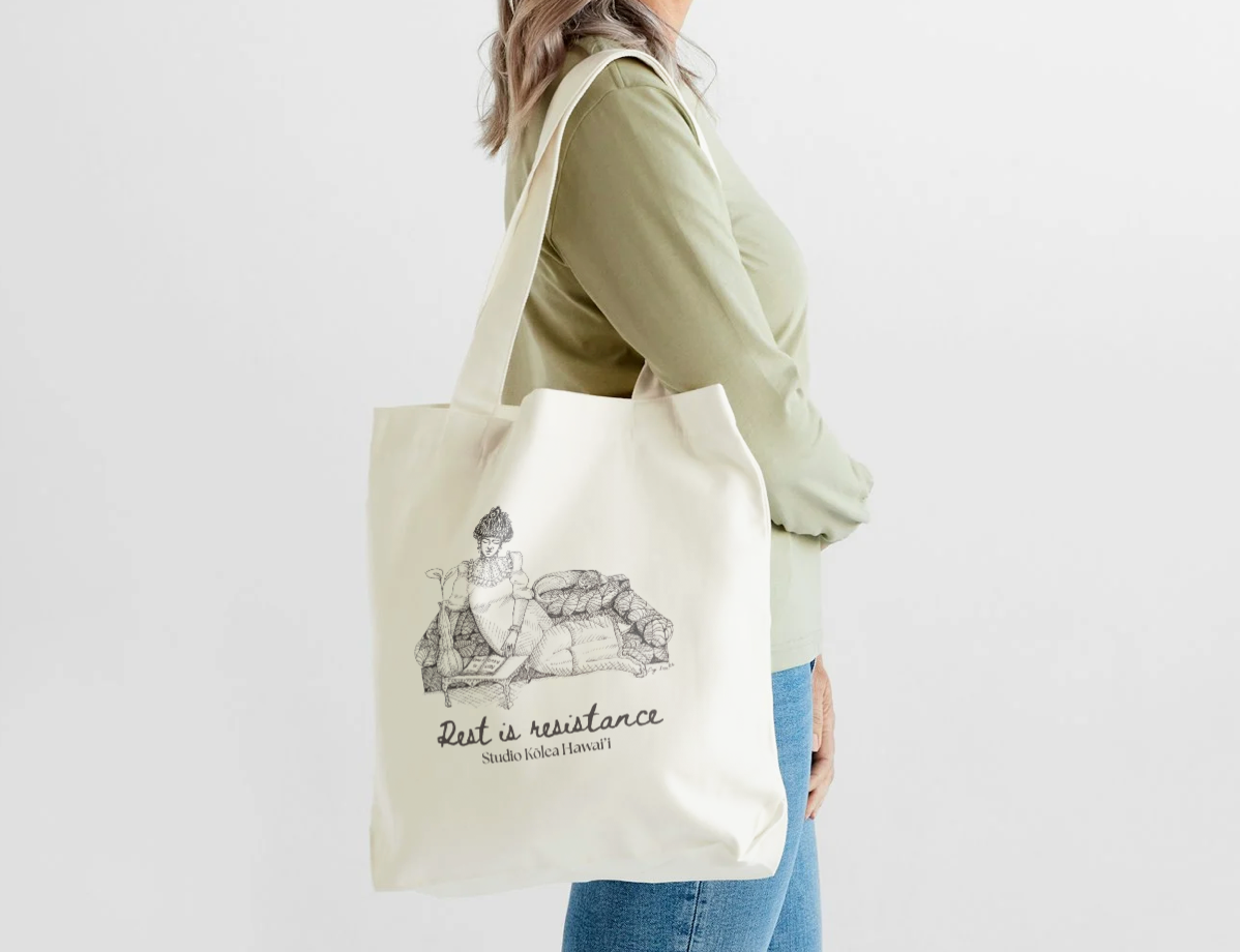 Rest is Resistance — Tote Bag